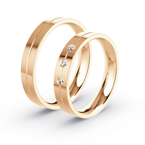 Gio 4,0 mm - Oro 18k Rosado - Imagen 3